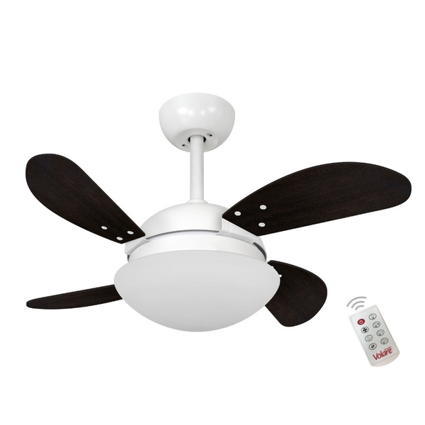 Ventilador Volare Fly Mini Tabaco 220V e Controle Remoto