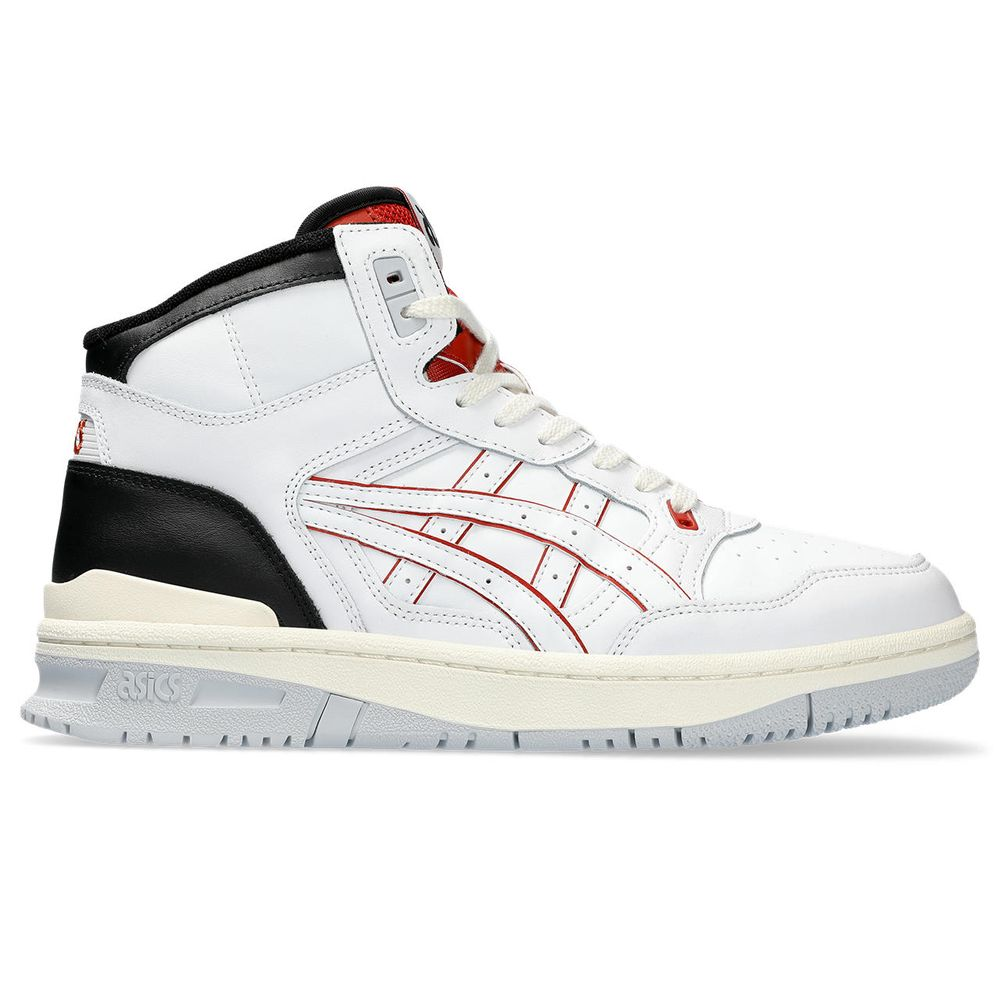 Tênis ASICS EX89 MT - Unissex - Branco, Vermelho e Preto