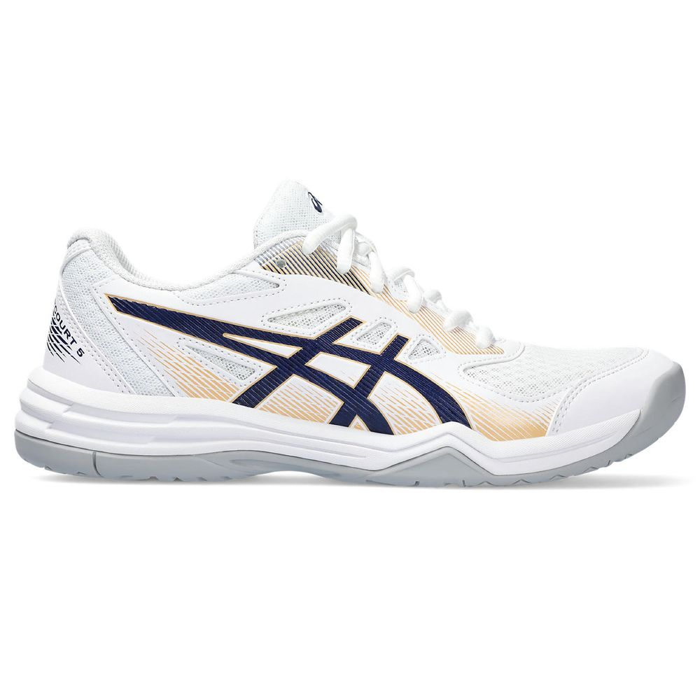 Tênis ASICS Upcourt 5 - Feminino - Branco