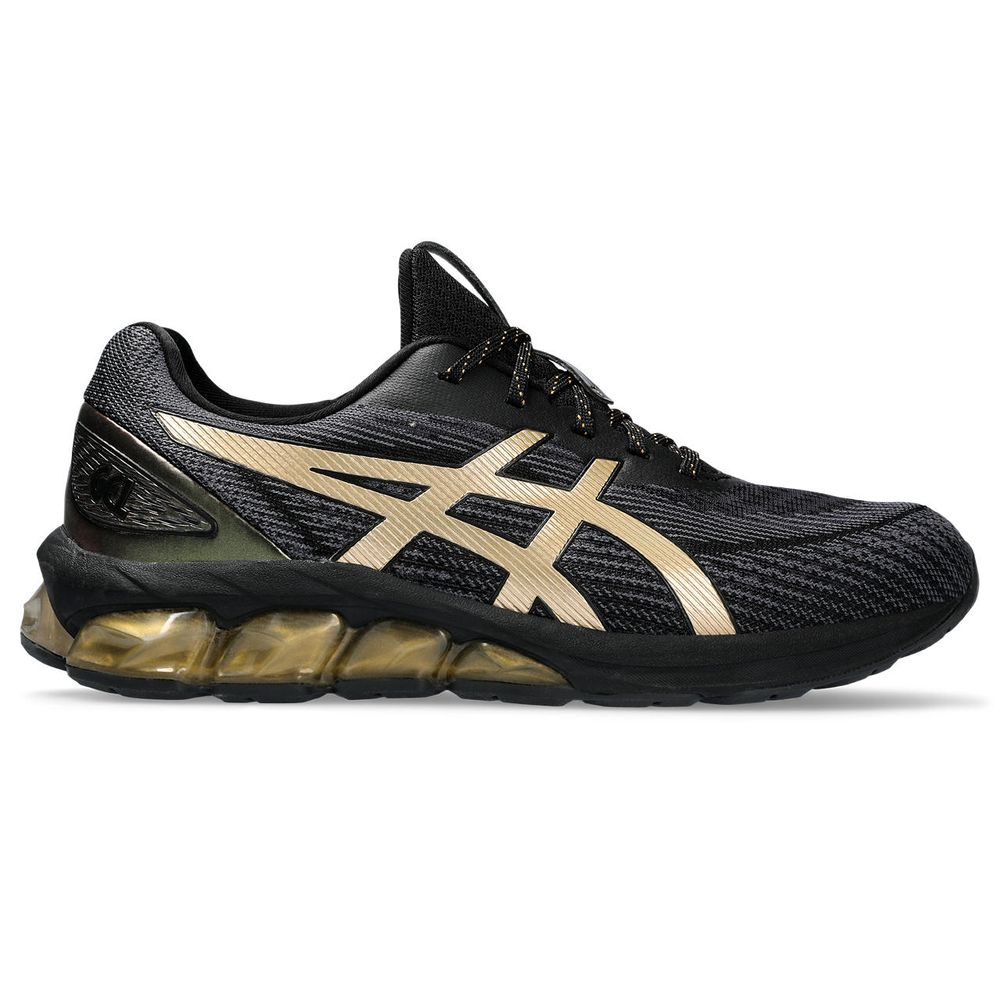 Tênis ASICS GEL-Quantum 180 VII - Masculino - Preto e Dourado