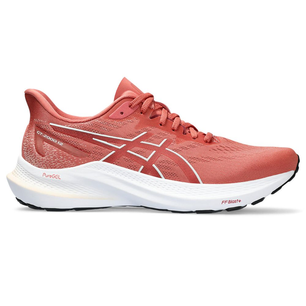 Tênis ASICS GT-2000 12 - Feminino - Coral