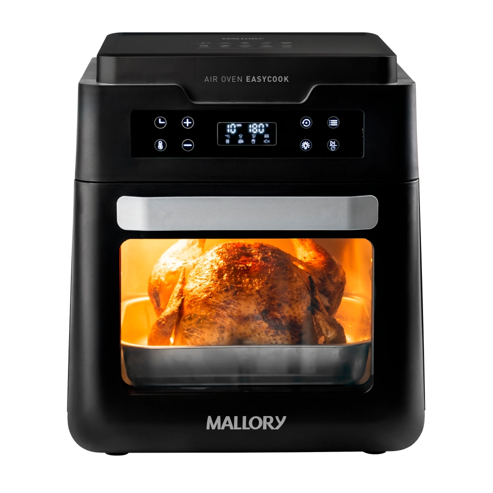 Fritadeira Elétrica Mallory 12 Litros Air Oven EasyCook Preto