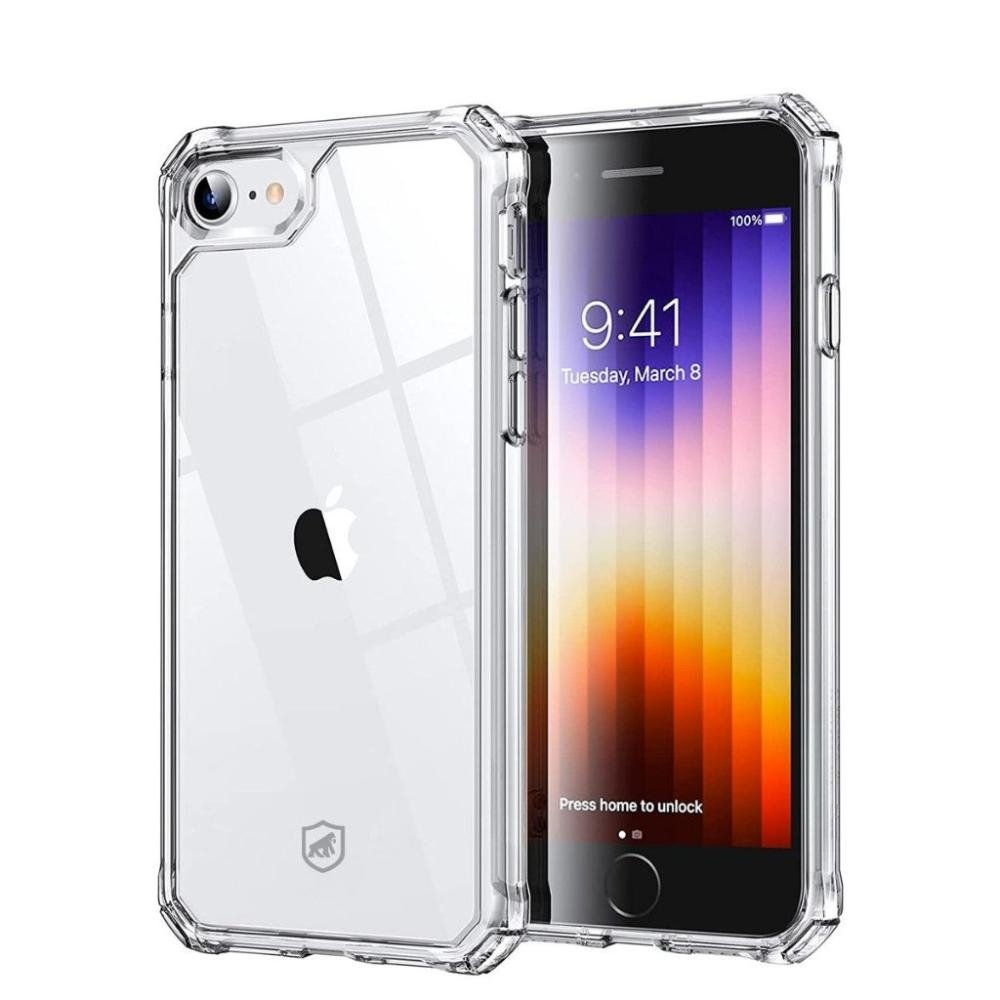 Capa case capinha para iPhone 7 / 8 / SE 2 / SE 3 - Clear Proof - Gshield