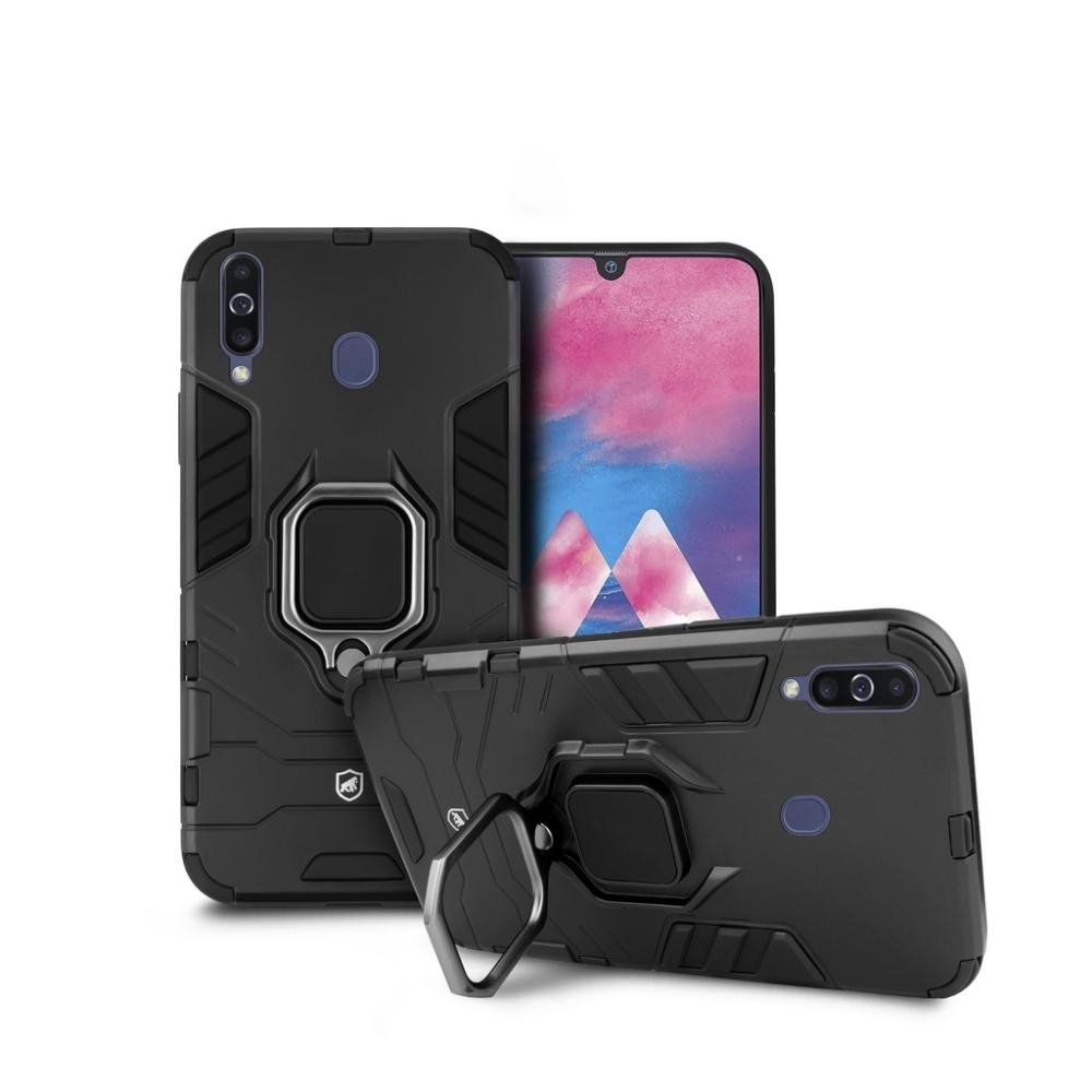 Capa case capinha Defender Black para Samsung Galaxy M30 - Gorila Shield