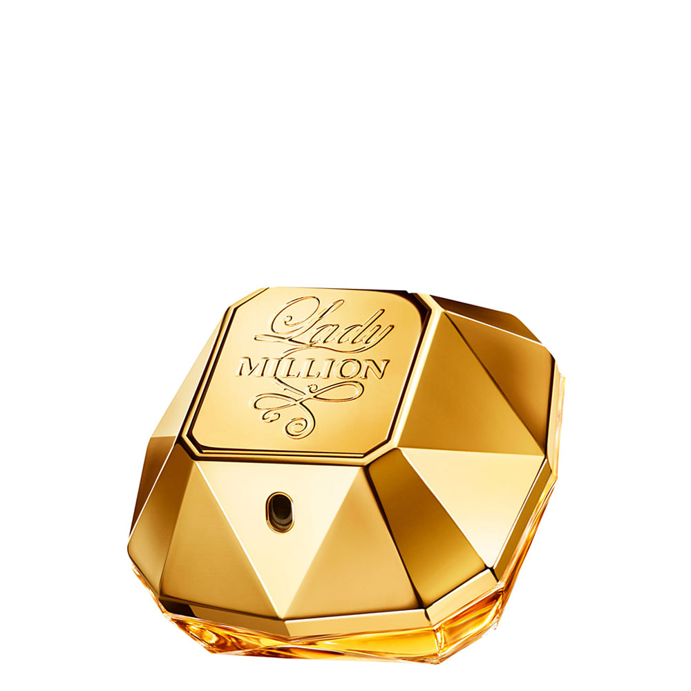 Perfume paco rabanne lady million feminino eau de parfum 50ml Único