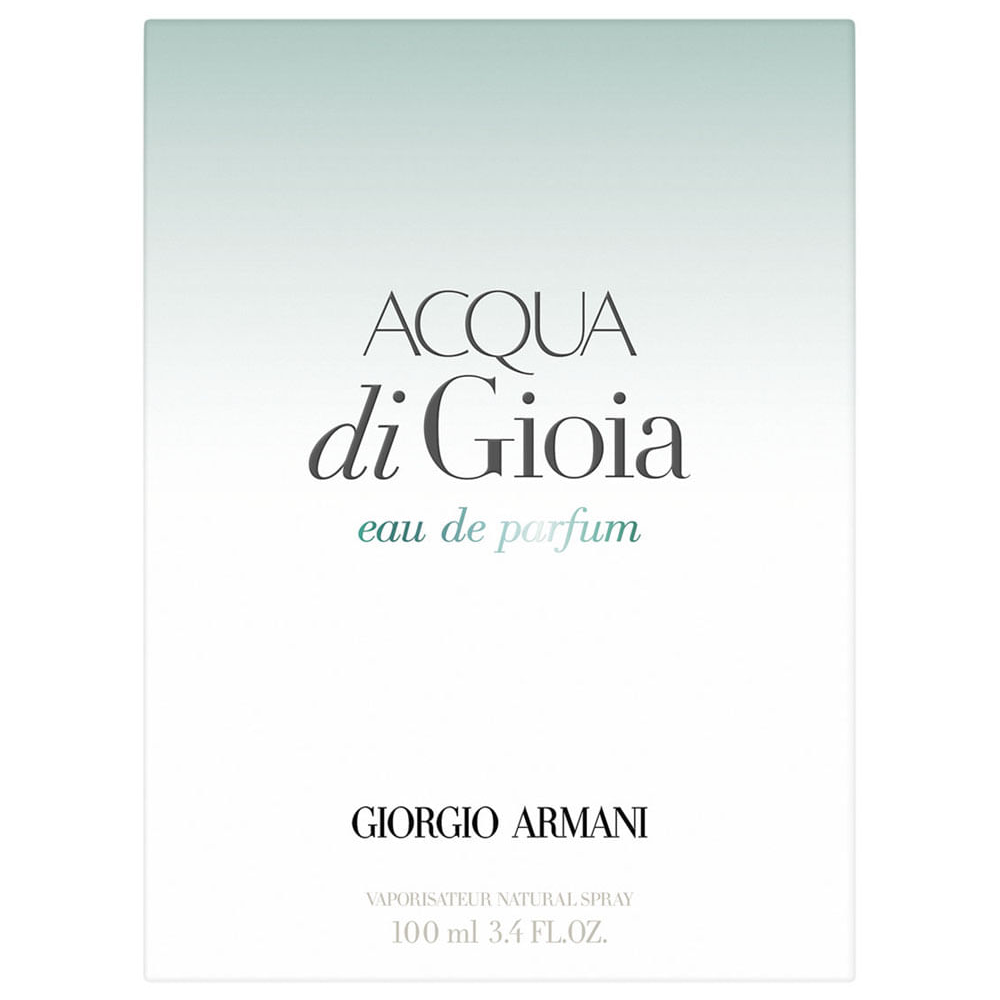 Kit Giorgio Armani Acqua Di Gioia Feminino Eau de Parfum 100ml Único