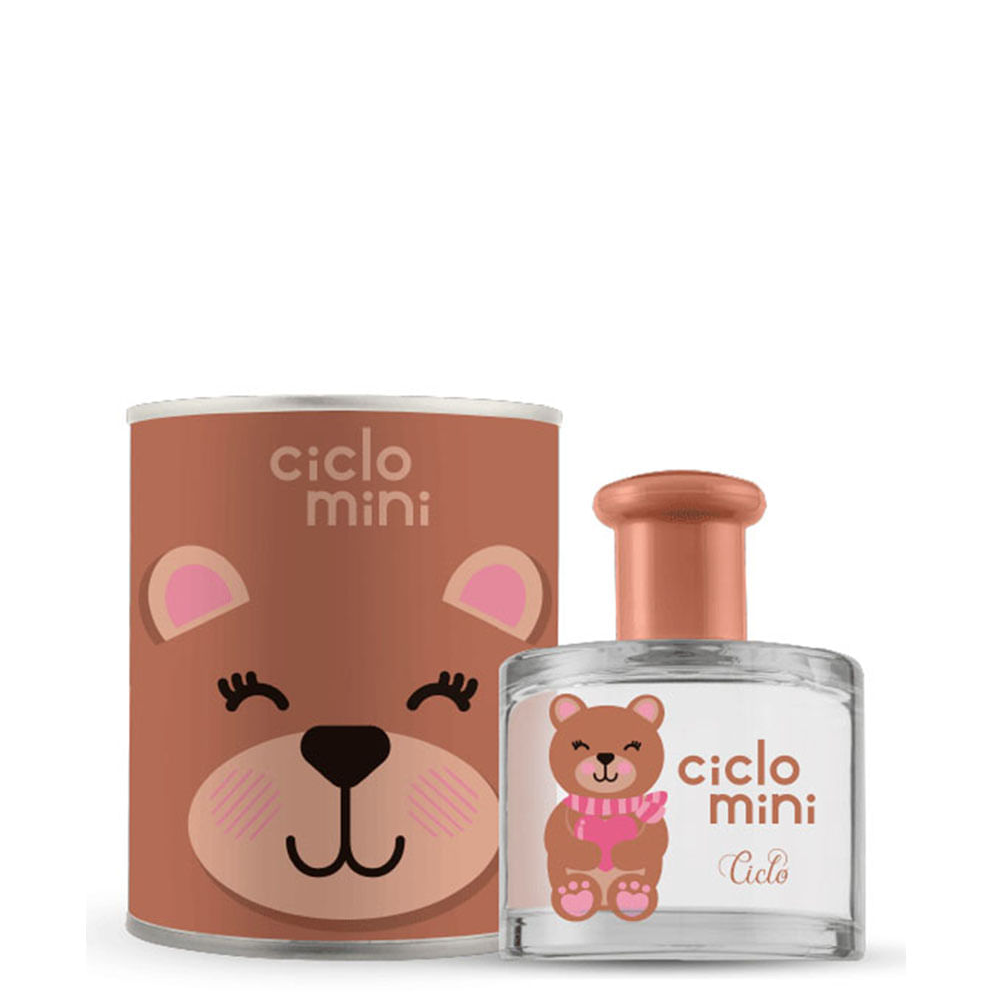 Água de Colônia Ursolina Infantil Ciclo 100ml Único