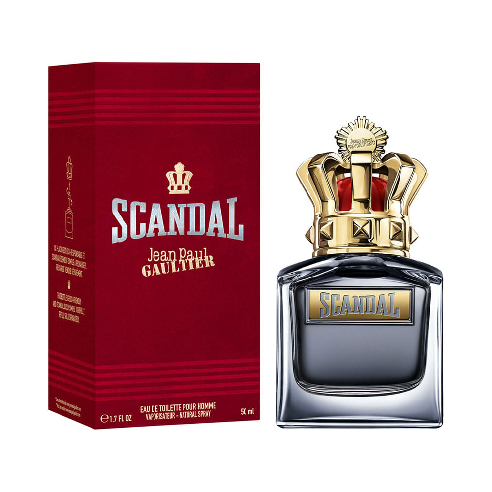 Perfume Jean Paul Gaultier Scandal Pour Homme Masculino Eau De Toilette - 50ml Único