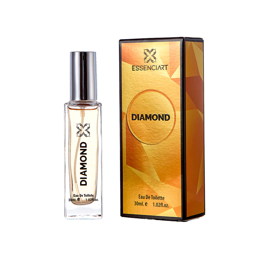 Perfume essenciart diamond edt masculino 30ml único