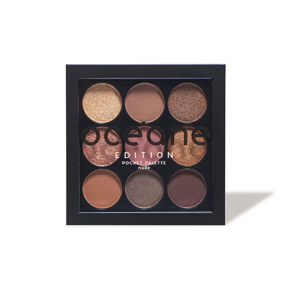 Paleta de sombras edition pocket palette nude único