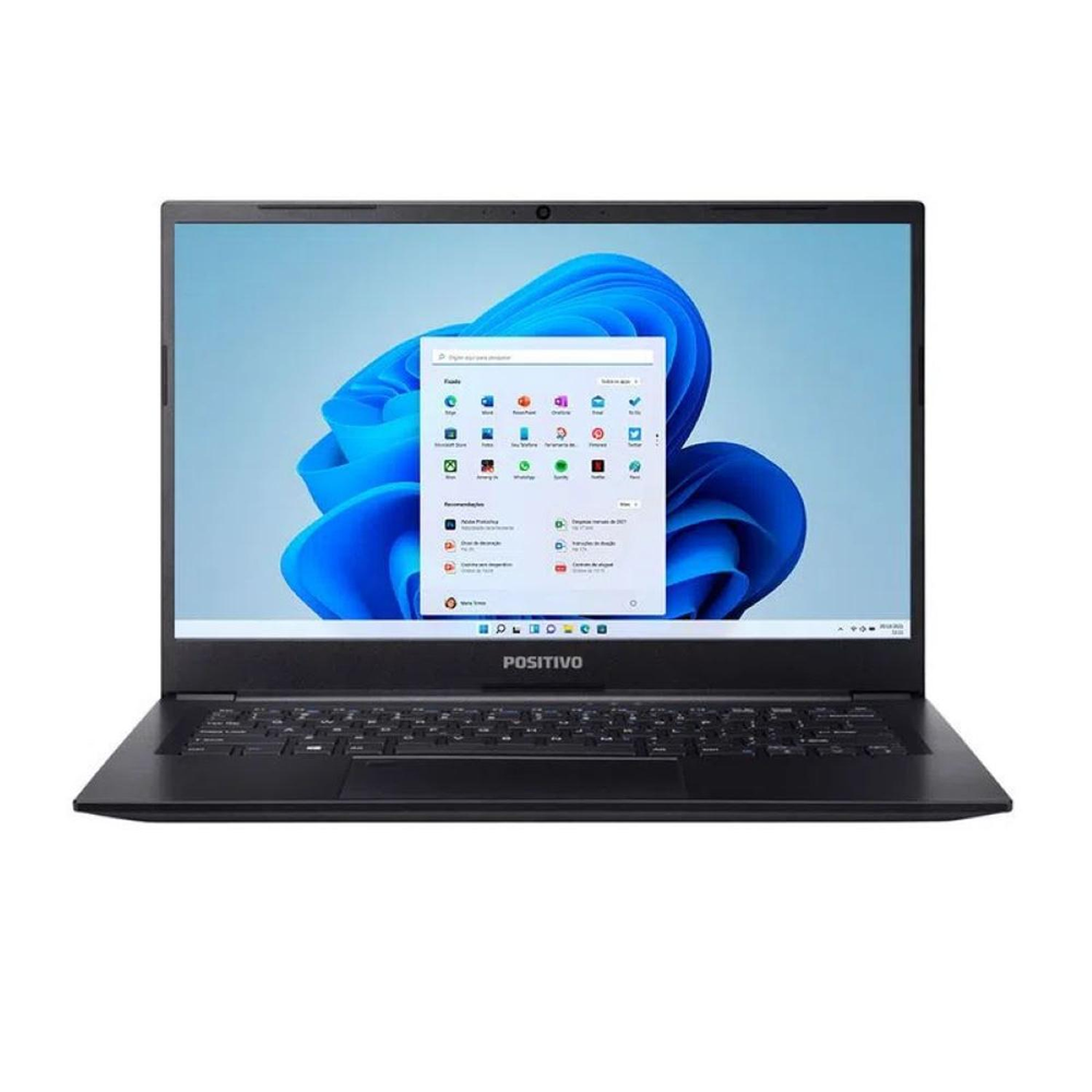 Notebook Positivo Master N4340 Intel® Core™ i3-10110U Windows 11 Home 8GB 256GB SSD 14,1'' - Preto