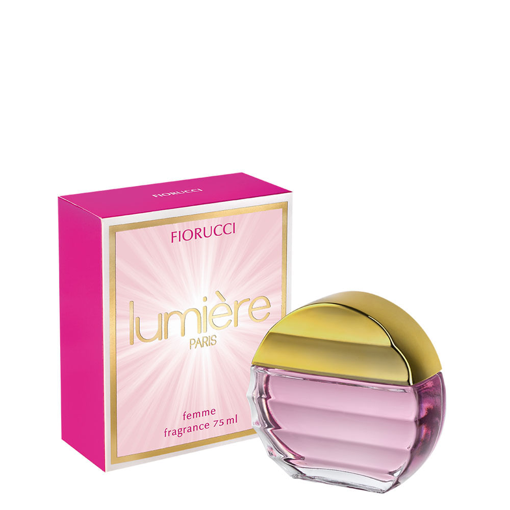 Perfume fiorucci lumiere feminino deo colônia 75ml