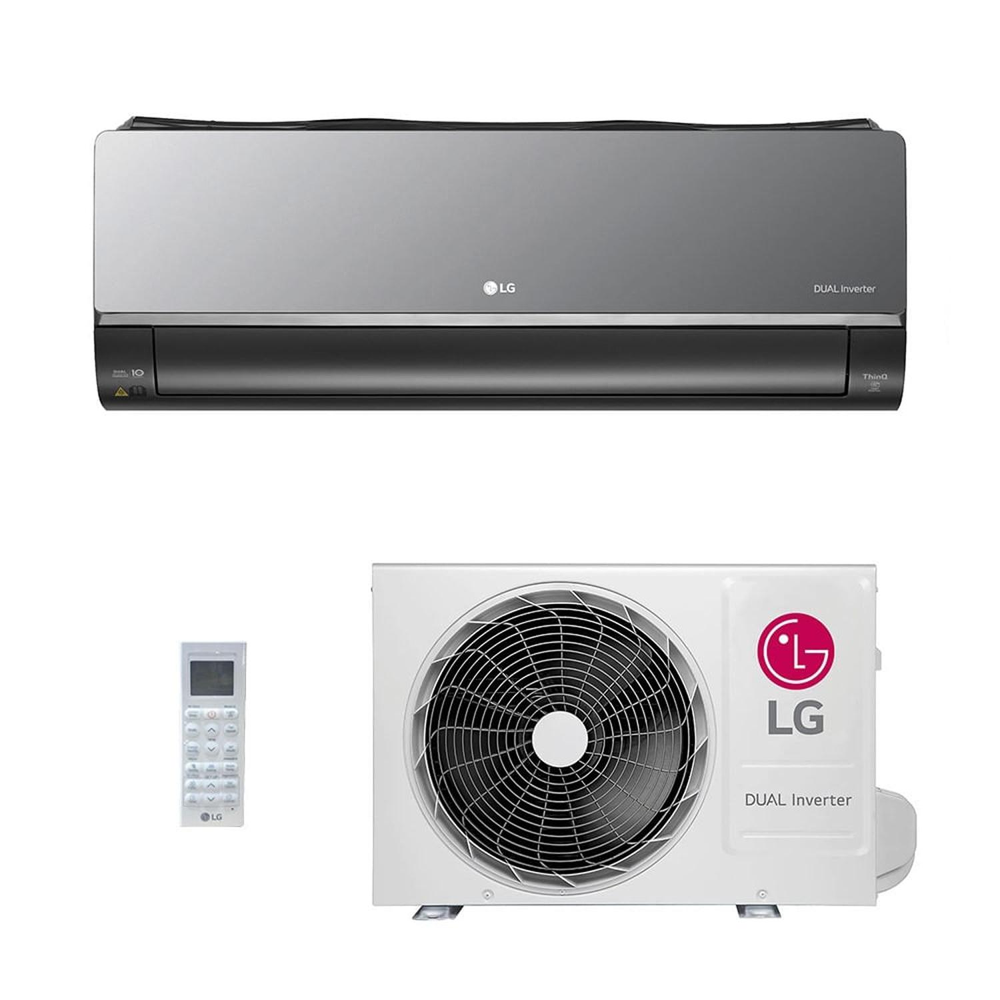 Ar-Condicionado Split HW LG Dual Inverter Voice Artcool Nano 12.000 BTUs Quente/Frio