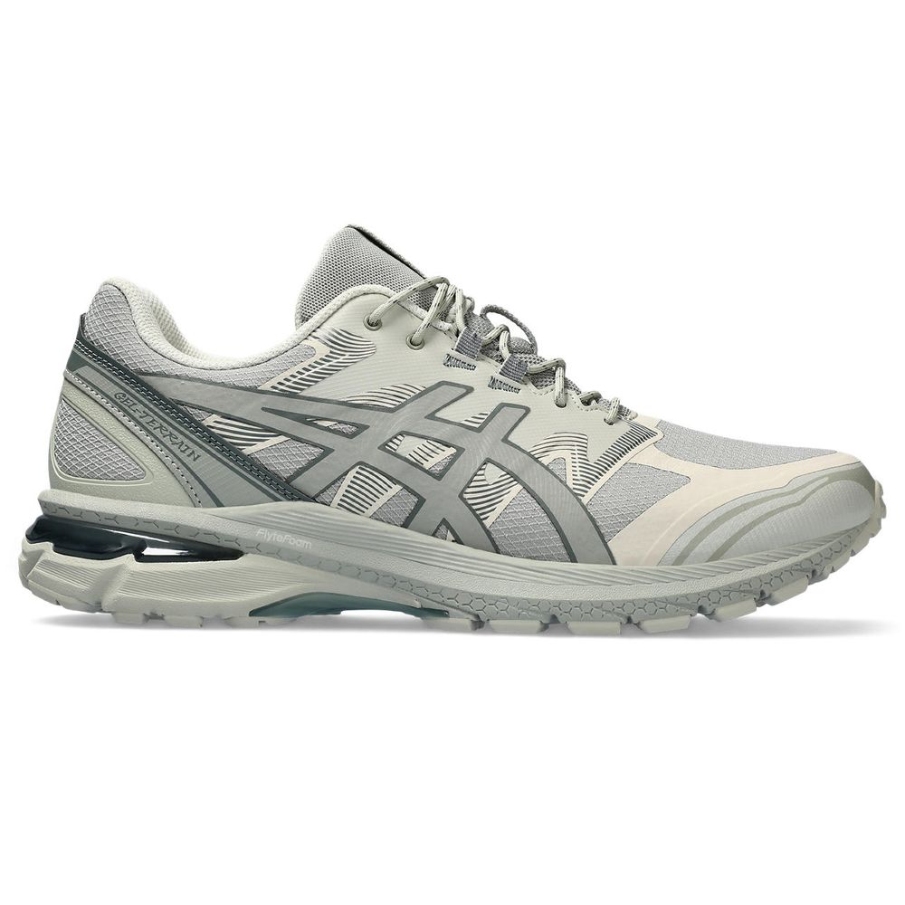 Tênis ASICS GEL-Terrain - Unissex - Bege e Cinza