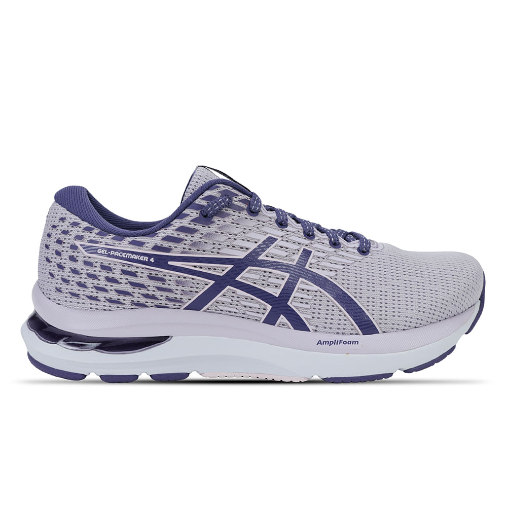 Tênis ASICS GEL-Pacemaker 4 - Feminino - Lilás com Roxo e Branco