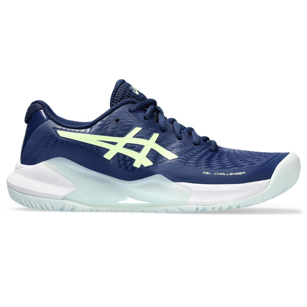 Tênis ASICS GEL-Challenger 14 - Feminino - Azul Marinho e Verde