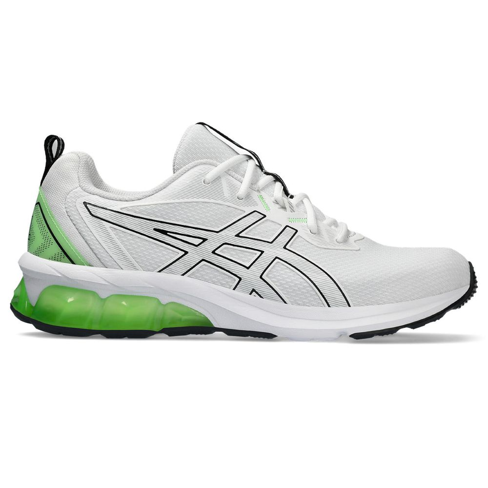 Tênis ASICS GEL-Quantum 90 IV - Masculino - Branco e Preto com Verde