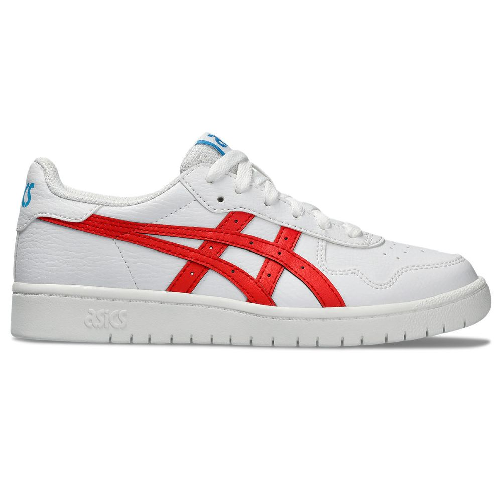 Tênis ASICS Japan S GS - Infantil - Branco com Vermelho e Azul