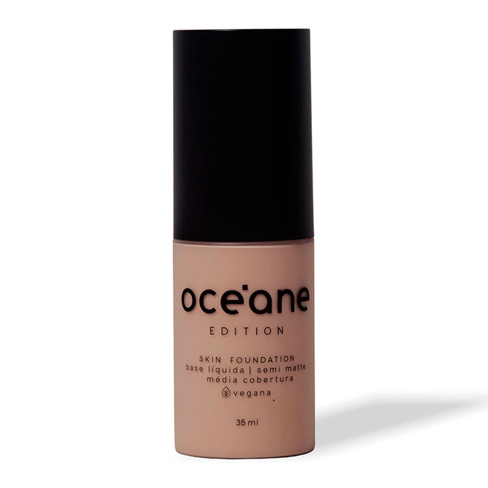 Base líquida skin foundation océane 110F única - TRANSPARENT