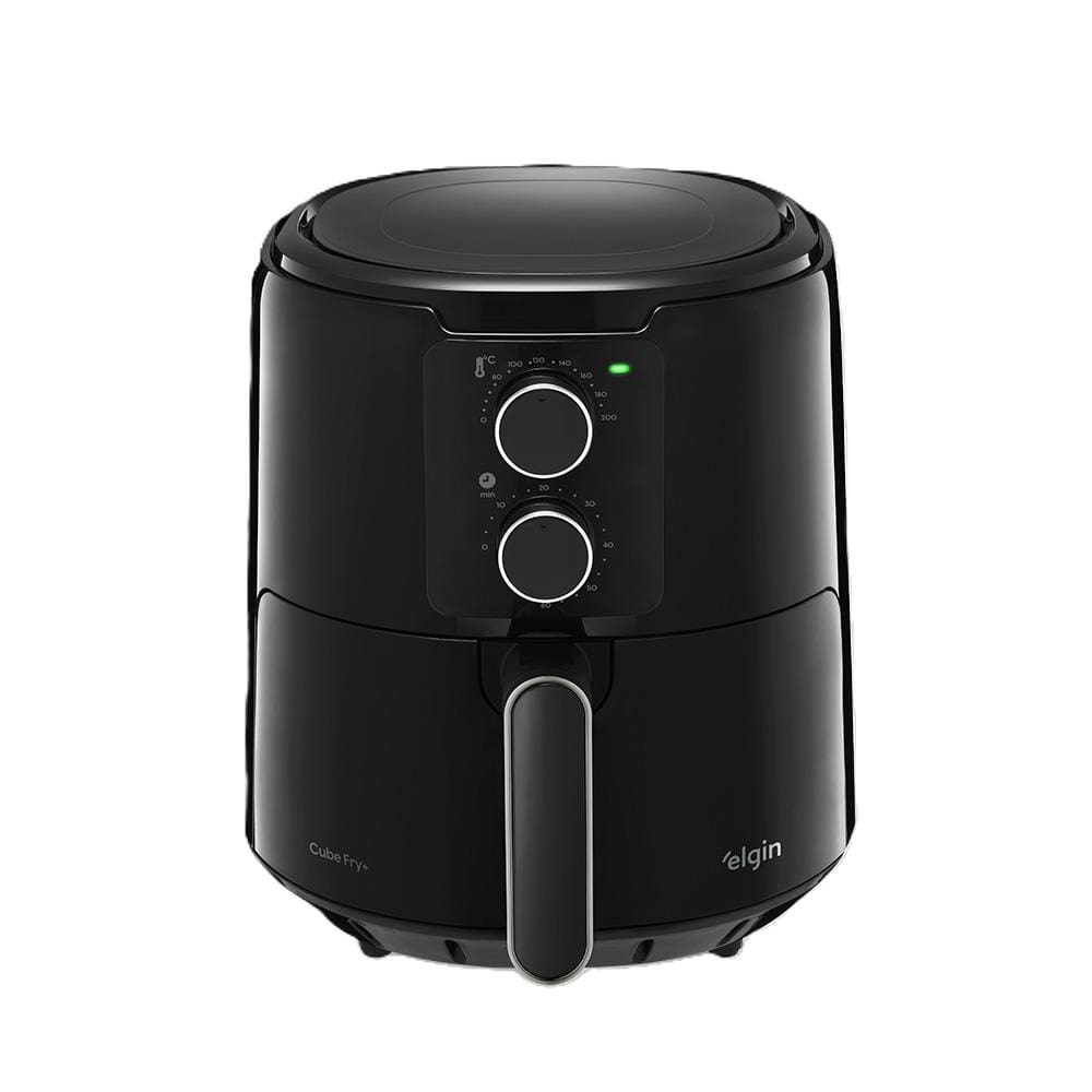 Fritadeira Elétrica Sem Óleo Air Fryer Elgin Cube Fry AFG40 4,2L - Preta - 220V