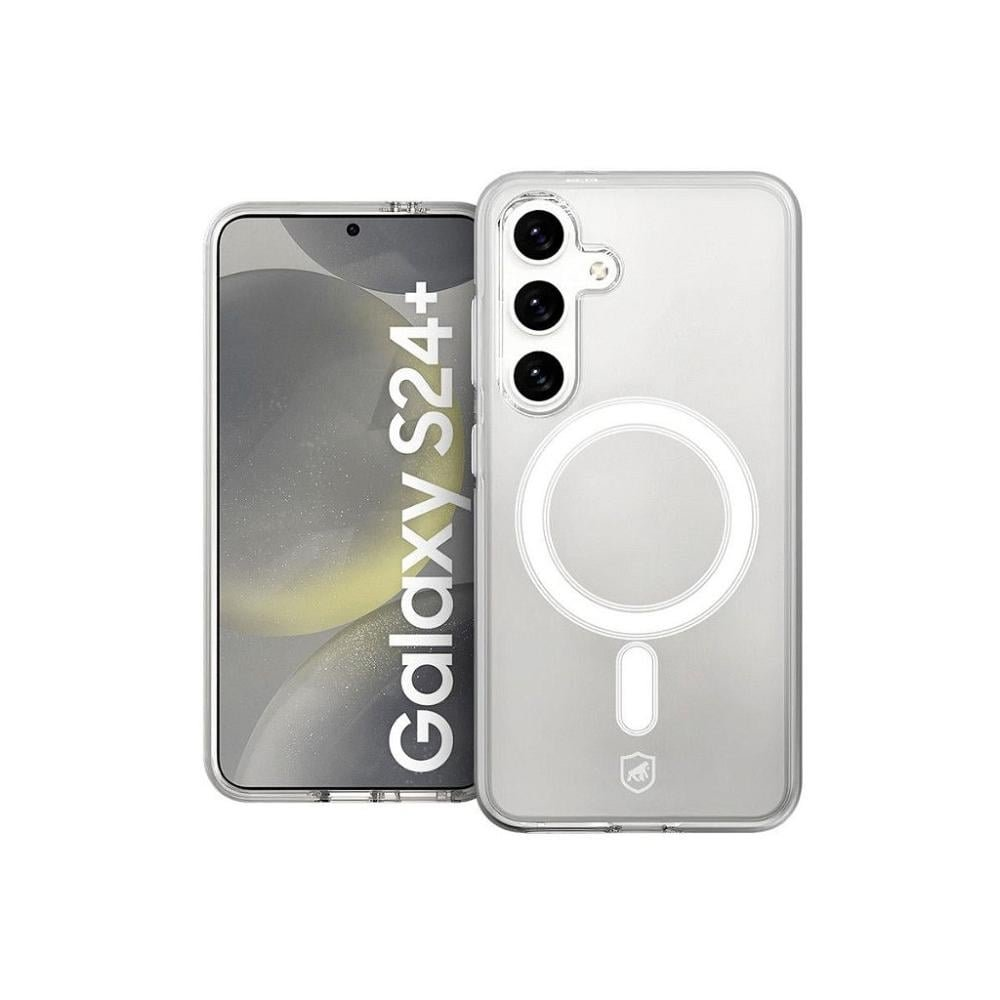 Capa case capinha MagSafe para Samsung Galaxy S24 Plus - Transparente - Gshield