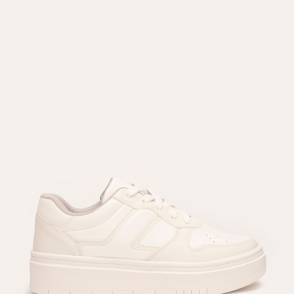 Tênis flatform oneself branco