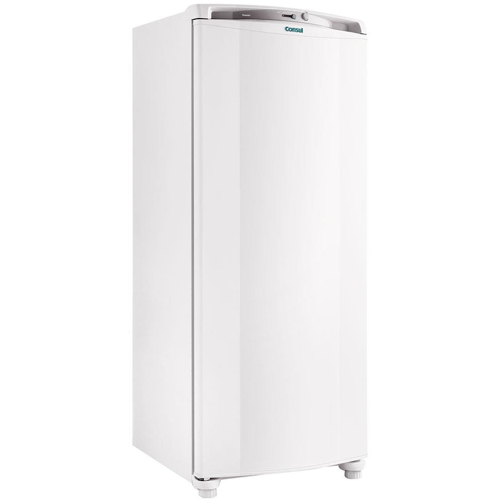 Freezer Vertical Consul 231 Litros CVU26FB, Pés Ajustáveis, Branco