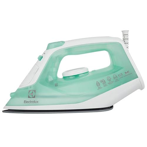 Ferro de Passar a Vapor Electrolux Base Cerâmica com Spray Easyline SIE70 Verde / 110V