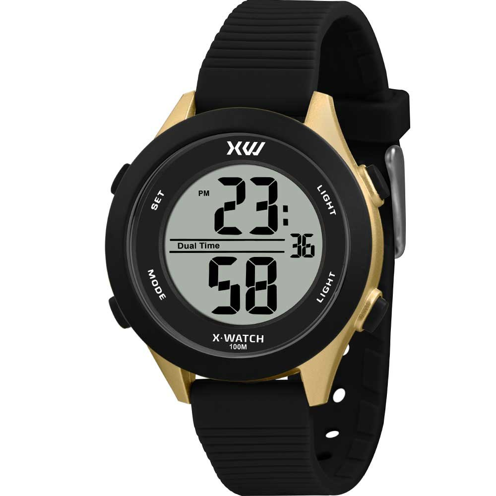 Relógio Digital X-Watch Infantil Esportivo XKPPD084WBXPXXW