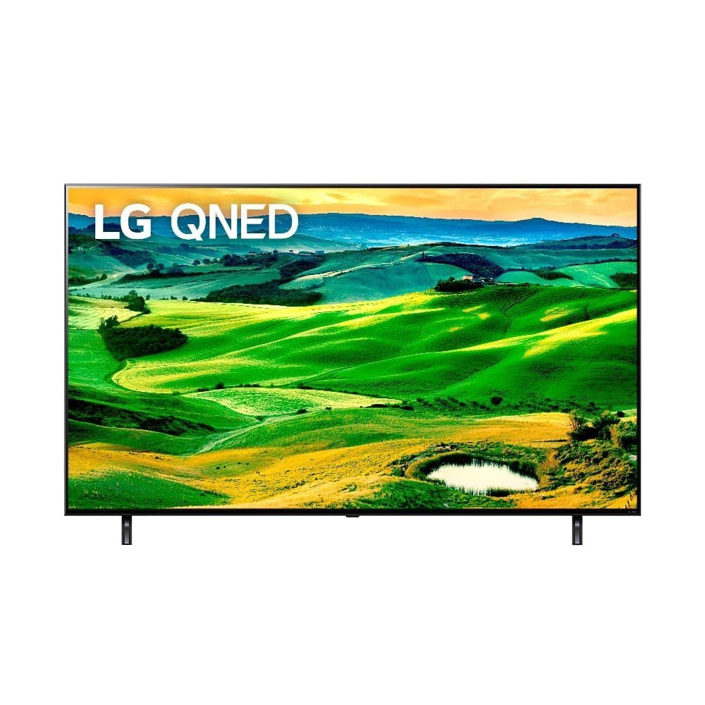 Smart TV NanoCell 55" LG 55QNED80 4K com Wi-Fi, 2 USB, 4 HDMI, ThinQ AI, Quantum Dot, FreeSync, 120Hz