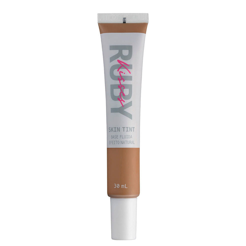 Base fluida efeito natural skin tint cor 335 ruby kisses