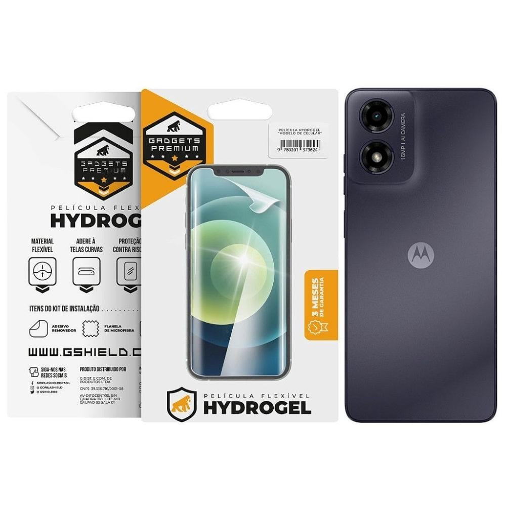 Pelicula para Motorola Moto G04 - Traseira Hydrogel HD - Gshield