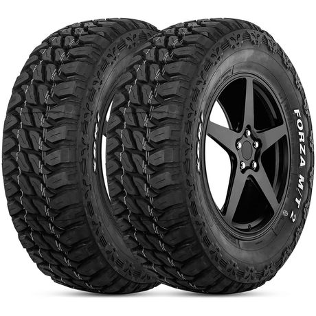 Kit 2 Pneu XBRI Aro 18 33X12.50r18 118Q 10PR LT TL Forza M/T 2