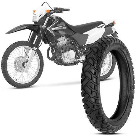 Pneu Moto XR 250 Technic Aro 18 120/80-18 62S Traseiro Endurance