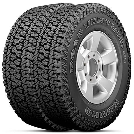 Kit 2 Pneu Aro 14 175/70R14 Kumho Road Venture AT51 88T TL