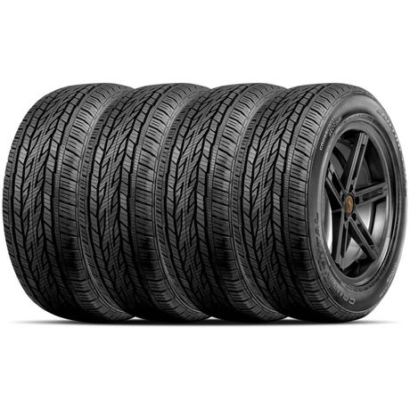 Kit 4 Pneu Continental Aro 16 245/70r16 111t Xl Crosscontact Lx2 Original S10 Amarok SE