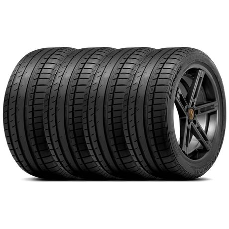 Kit 4 Pneu Continental Aro 16 205/55r16 91w Extremecontact Dw