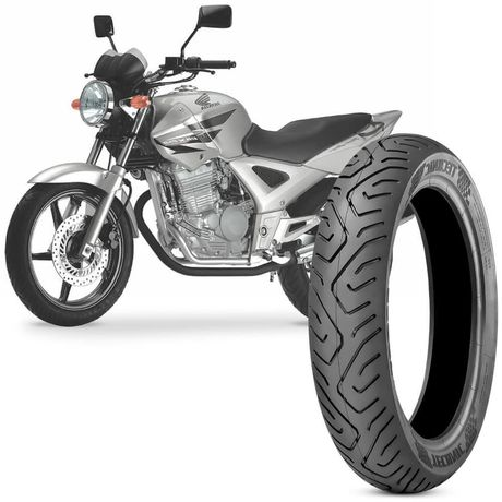 Pneu Moto CBX Twister Technic Aro 17 130/70-17 62s Traseiro Sport