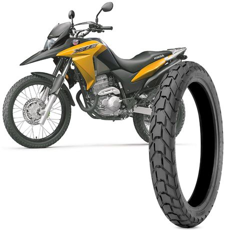 Pneu Moto Xre 300 Technic Aro 18 120/80-18 62s Traseiro T&C