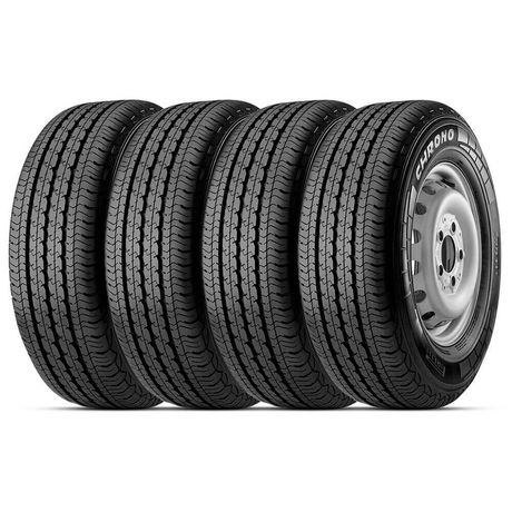 Kit 4 Pneu Pirelli Aro 16 195/75R16C 107R TL MO Chrono