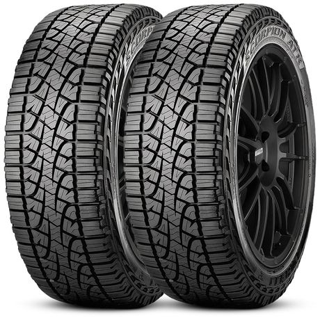 Kit 2 Pneu Pirelli Aro 17 225/65r17 106H TL XL Scorpion ATR Seal Inside