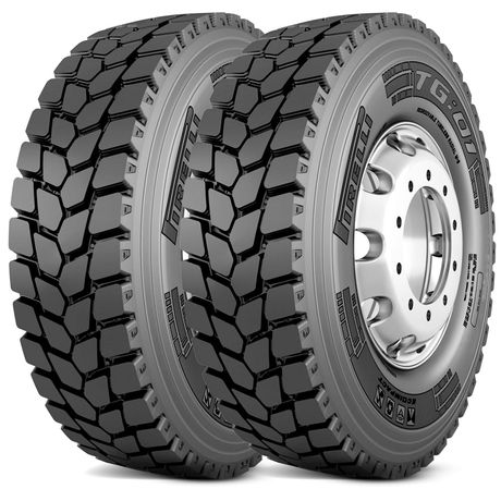 Kit 2 Pneu Pirelli Aro 22,5 295/80r22.5 152/148L M+S Tg01