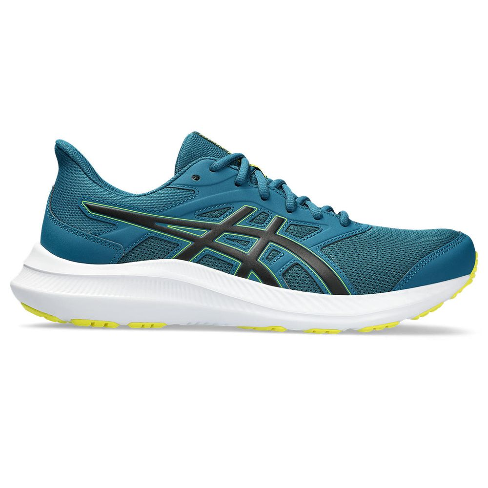 Tênis ASICS Jolt 4 - Masculino - Azul com Branco e Preto