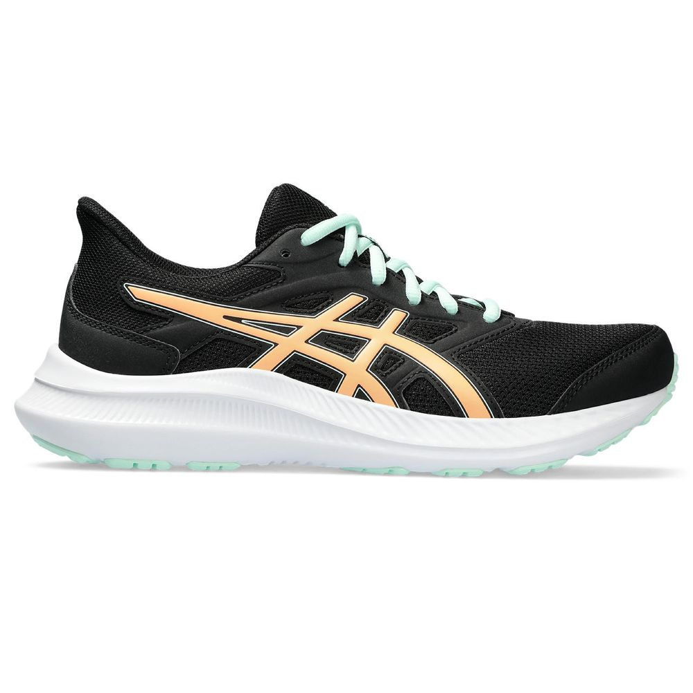 Tênis ASICS Jolt 4 - Feminino - Preto/Laranja