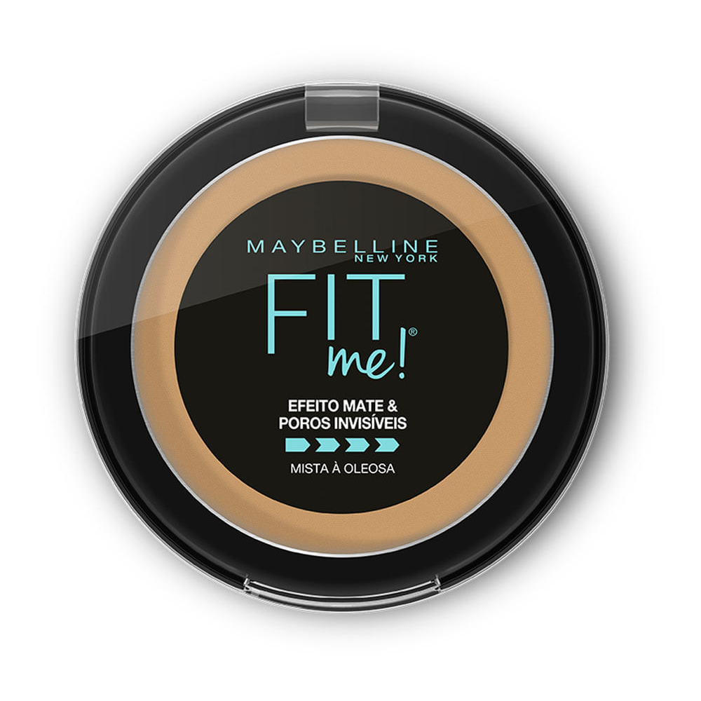 Pó Compacto Maybelline - Fit Me! - B07 Médio Escuro Bege Único