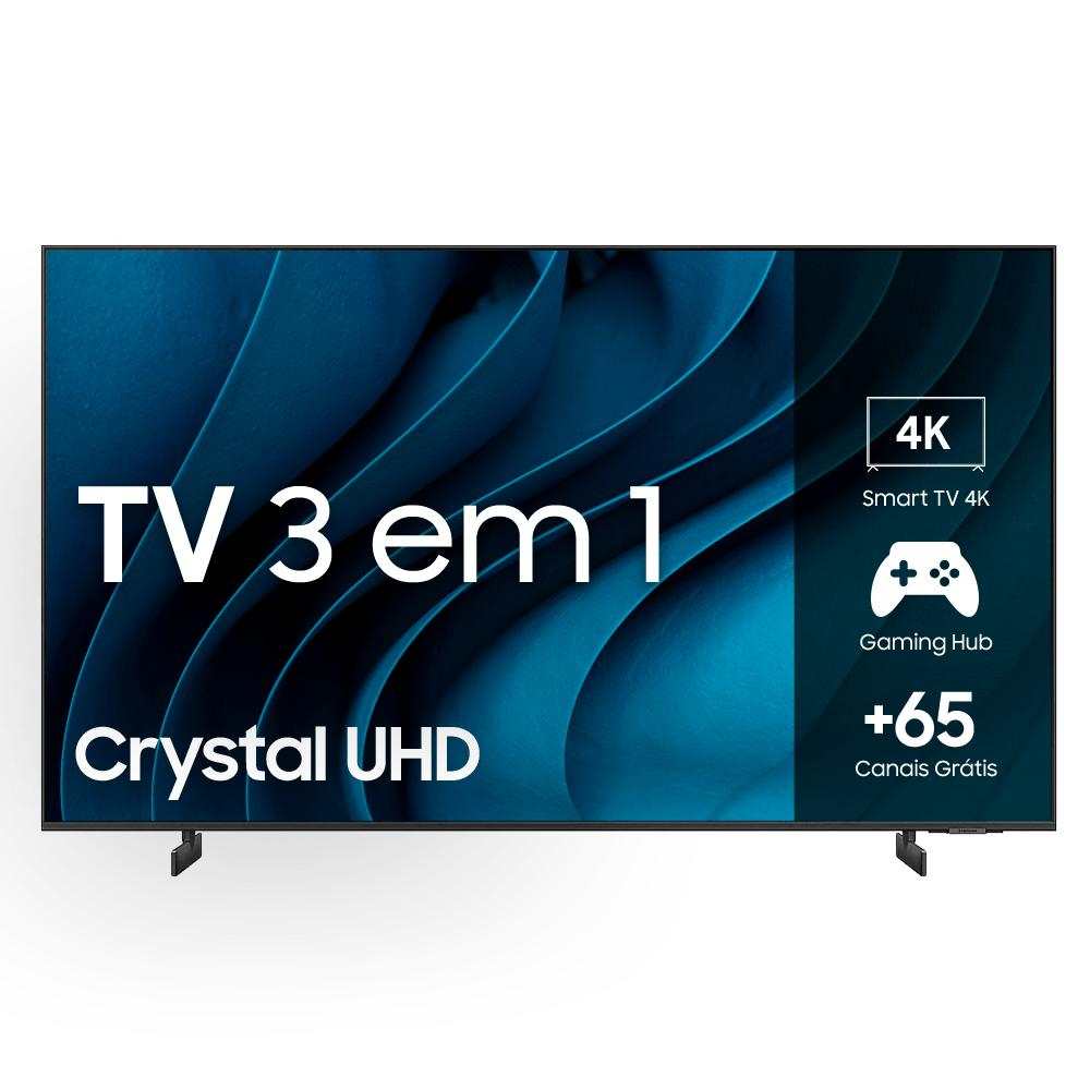 Samsung Smart TV 43" Crystal UHD 4K 43CU8000 2023, Painel Dynamic Crystal Color