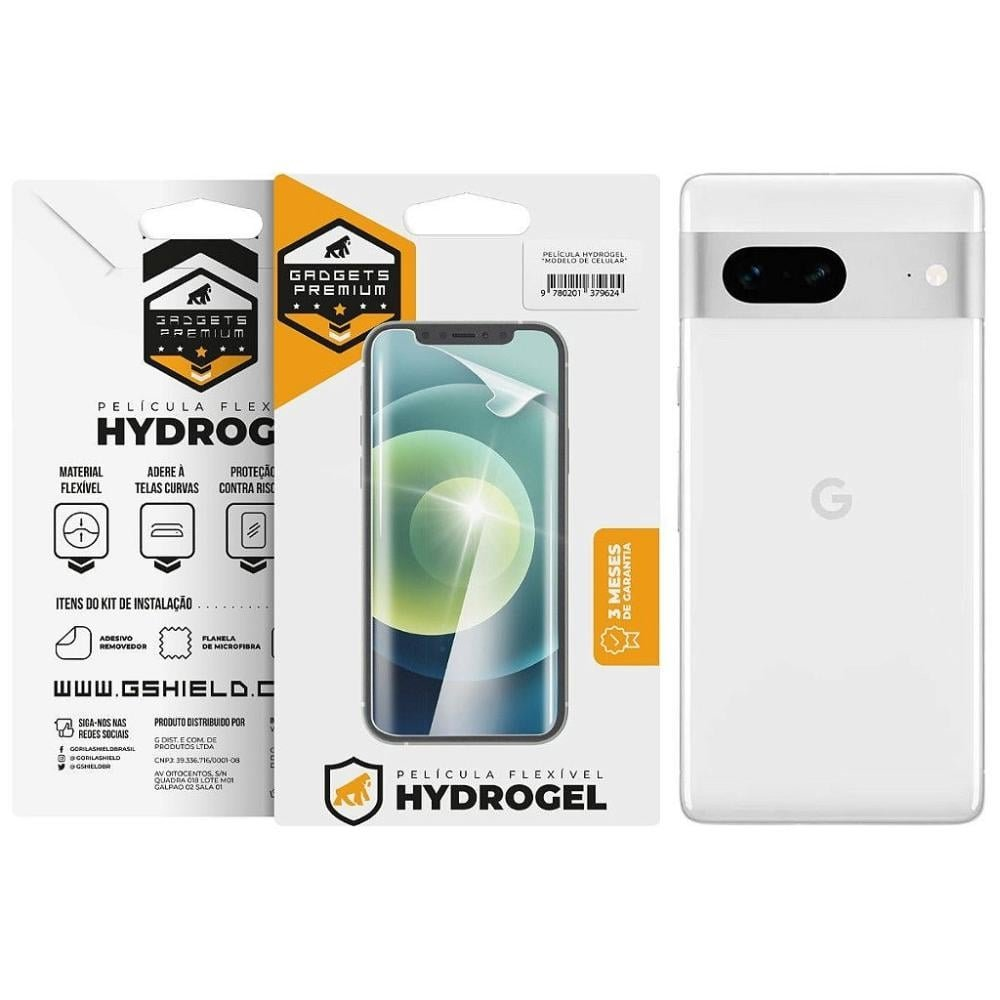 Pelicula para Google Pixel 7 - Traseira Hydrogel HD - Gshield