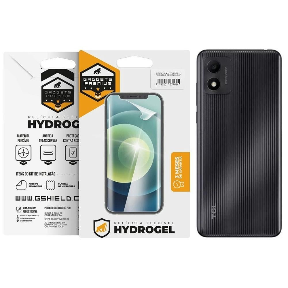 Pelicula para TCL 305i - Traseira Hydrogel HD - Gshield