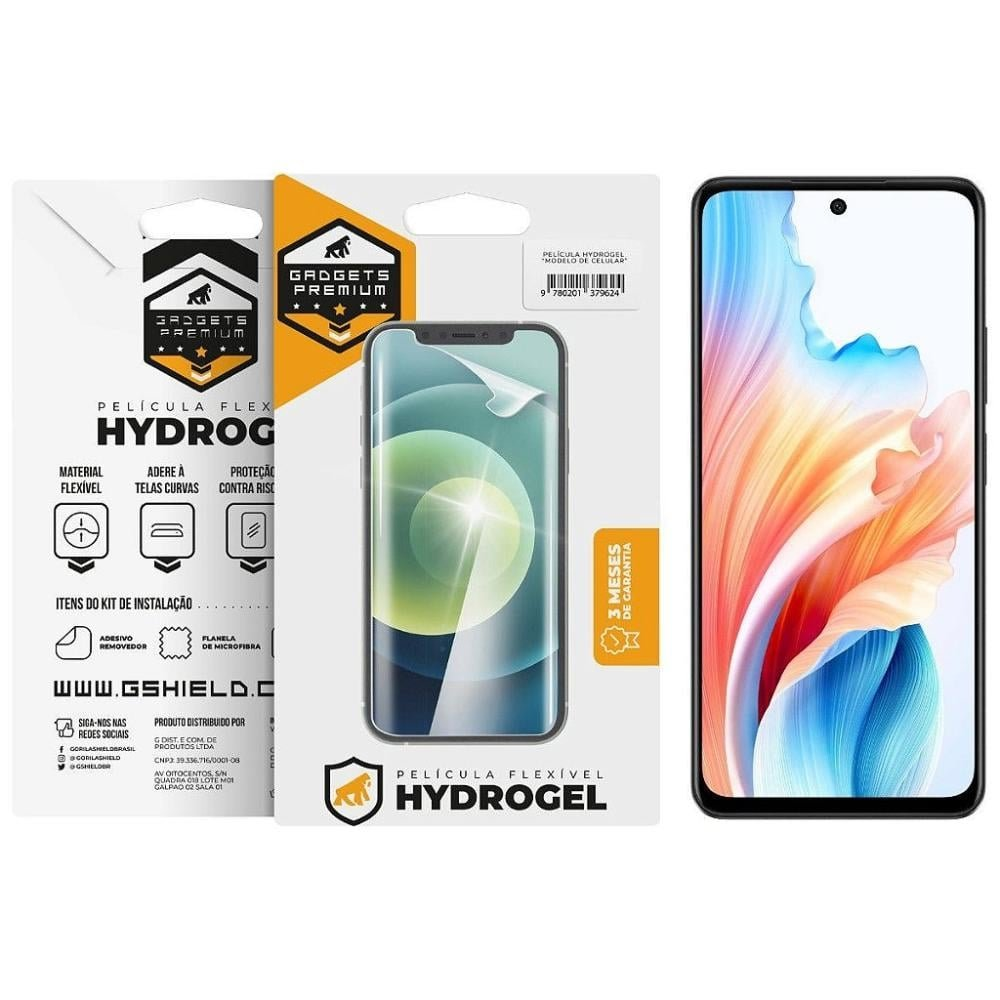 Pelicula para Oppo A79 5G - Hydrogel Gamer Fosca - Gshield