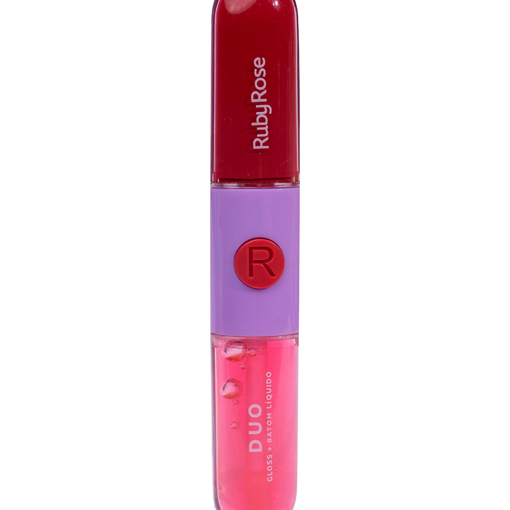 Batom duo ruby rose ld08